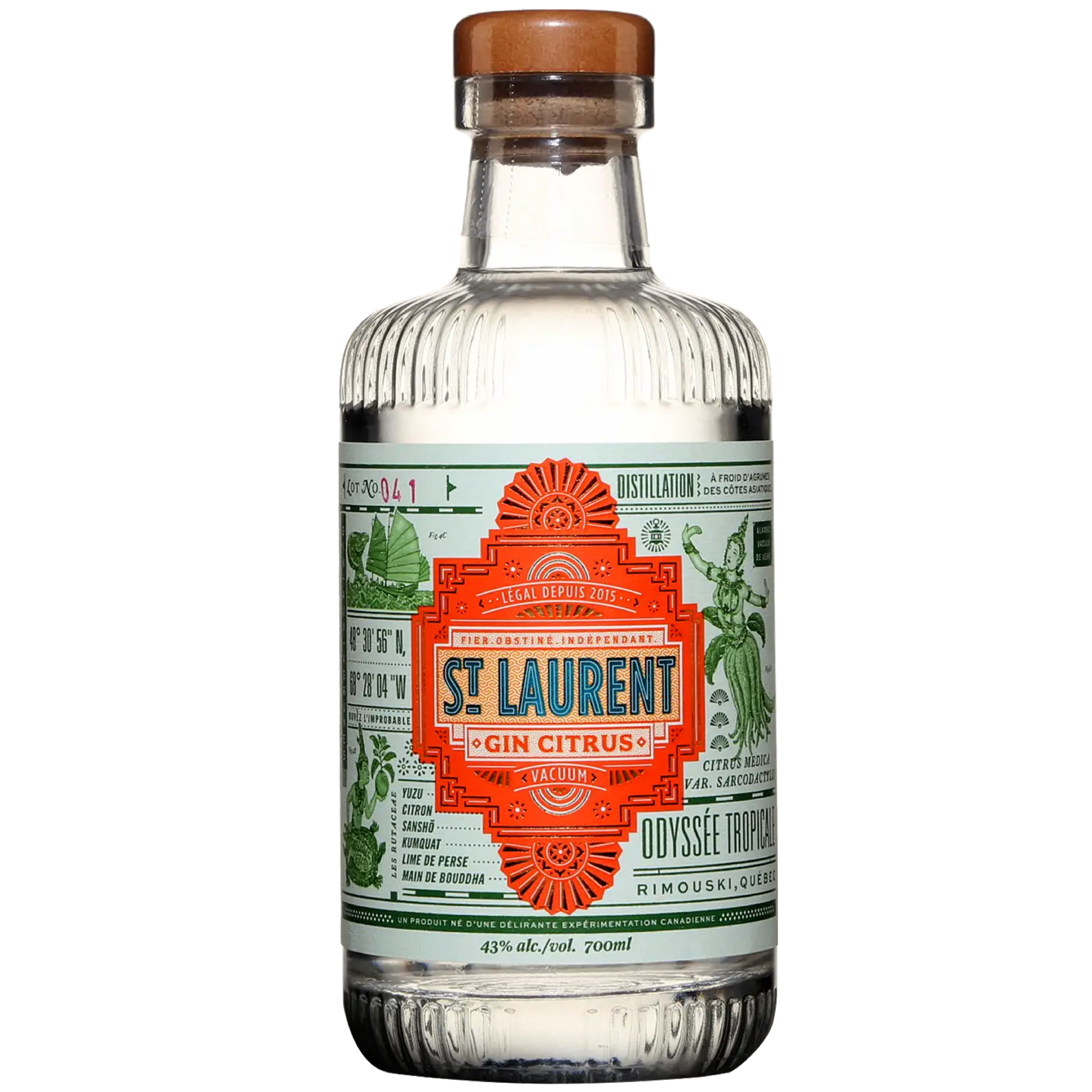 Gin Citrus - Distillerie du Saint-Laurent